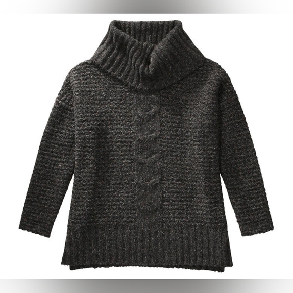 Chunky oversized turtleneck sweater - Picture 4 of 6